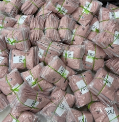 ÁO SƠ MI HỒNG CỔ THÊU HOA NỮ SẴN (SALE 75k)