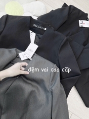 ÁO VEST NỮ ZARA KÈM ĐAI THU ĐÔNG SẴN