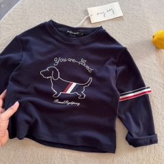 SET 3 ÁO ZIP LÔNG CHÓ THOM DÀI TAY BÉ TRAI