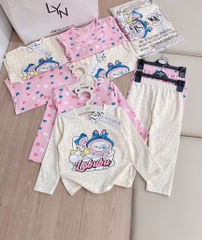 SET 2 BỘ LABUBU HỒNG TRẮNG BÉ GÁI