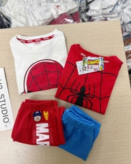 SET 2 BỘ NHỆN XANH ĐỎ BÉ TRAI SẴN( xả 69k)