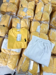 SET ÁO VÀNG QUẦN SUÔNG TRẮNG NỮ SẴN (SALE 105k)