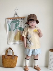 SET 3 ÁO NGỰA VẰN CHO BÉ TRAI SẴN