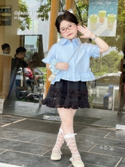 ÁO CỘC TAY BÈO BÉ GÁI