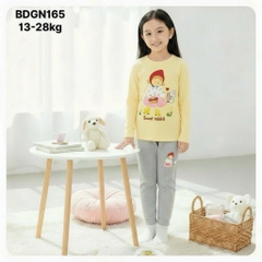 SET BỘ DÀI COTTON XUẤT DƯ KITTY BUNNY ELSA SIZE ĐẠI BÉ GÁI