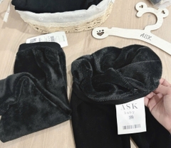 QUẦN LEGGING LÓT LÔNG DÀI BÉ GÁI