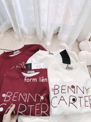 ÁO CARTER DÀI TAY THÊU HẠT MIX CÚC NỮ THU ĐÔNG (SALE 93k)