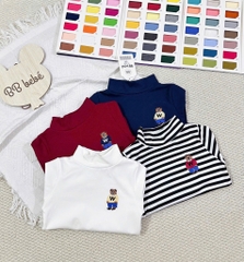 SET 4 ÁO ZIP GẤU SIÊU XINH BÉ TRAI