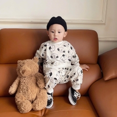 BỘ NỈ DÀI BST COVER BÉ TRAI 4 MÀU