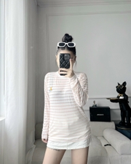 ÁO DÀI TAY THU ĐÔNG 3M THÊU NGỰC NỮ SẴN - SALE 59k