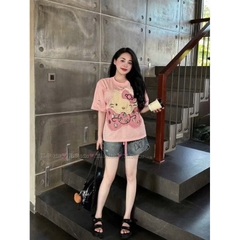 SET CỘC ÁO MÈO QUẦN JEAN NỮ