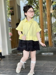 ÁO CỘC TAY BÈO BÉ GÁI