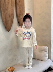 SET 2 BỘ LABUBU HỒNG TRẮNG BÉ GÁI