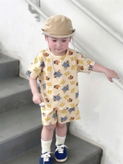 SET 2 BỘ TOM JERRY VÀNG KẺ BÉ TRAI