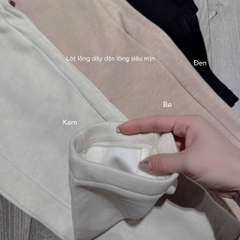 QUẦN BAGGY TĂM THỎ LÓT LÔNG NỮ THU ĐÔNG (TĂNG GIÁ) SẴN(Xả 69k)