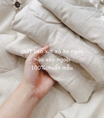 VÁY LI- EN CÚP NGỰC CỔ TẦU ĐÍNH TAG(XẢ 105k)