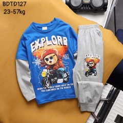 SET BỘ COTTON DÀI TAY BÉ TRAI