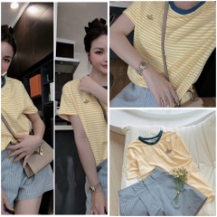 SET BỘ KẺ ÁO PHỐI THÊU NỮ SẴN