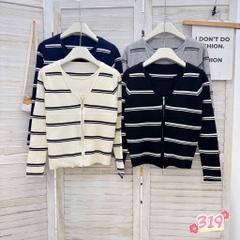 ÁO LEN KẺ THIẾT KẾ 2 LỚP NỮ THU ĐÔNG