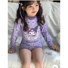 SET 2 BỘ ĐỒ BƠI BÉ GÁI KURUMI (XẢ 70k)
