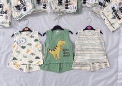 SÉT 3 BỘ BA LỖ KHỦNG LONG BÉ TRAI