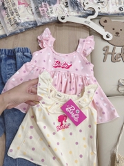 SET DÀI 3 CHI TIẾT BARBIE QUẦN JIEAN NƠ BÉ GÁI