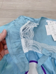 BỘ LỤA NỮ QCCC HÌNH THỎ VÀ CÔ GÁI SẴN