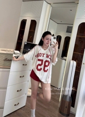 SET BỘ ÁO NEWW YORK KÈM QUẦN ĐÙI NỮ