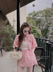 SET 3 MÓN THÊU NGỰA HỒNG NỮ SẴN