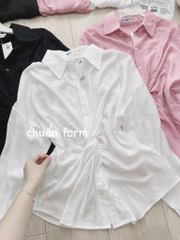 ÁO SƠ MI XOẮN EO 3 MẦU NỮ - (SALE 55k)- SẴN