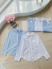 ÁO SƠ MI ZR LI DỌC DÀI TAY NỮ SẴN