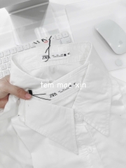 ÁO SƠ MI ZARRA DÀI TAY CHẤT LỪ NỮ SẴN(XẢ 59k)