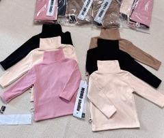 SET 2 ÁO CỔ LỌ DÀI TAY CHO BÉ