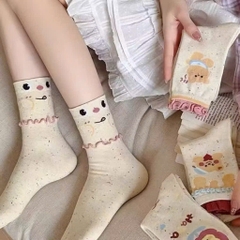 ĐỒ LÓT - SET 10 ĐÔI TẤT HOẠ TIẾT CUTE