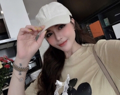 SÉT BỘ CỘC ÁO PHÔNG MICKEY QUẦN KẺ NỮ