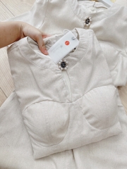 VÁY LI- EN CÚP NGỰC CỔ TẦU ĐÍNH TAG(XẢ 105k)