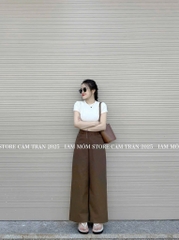 QUẦN KAKI SUÔNG 3 MÀU NỮ