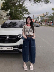 QUẦN JEAN NỮ BAGGY TRƠN SẴN