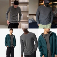 ÁO GIỮ NHIỆT XÁM ĐẬM NAM THU ĐÔNG