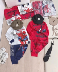 SET 2 BỘ DÀI TAY NGƯỜI NHỆN BÉ TRAI (LOAD LẠI GIÁ)