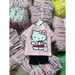SET ÁO HELLO KITTY KÈM QUẦN BÉ GÁI (SALE 70k)