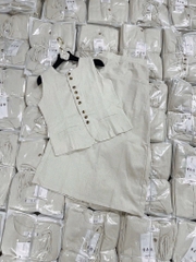 SET ĐŨI BA LỖ KÈM CHÂN VÁY DÀI NỮ