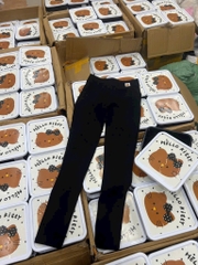 QUẦN LEGGING HỘP MÈO NÂU NỮ