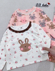 SET 2 BỘ DÀI THỎ HOA NHÍ TONE HÀN QUỐC BÉ GÁI