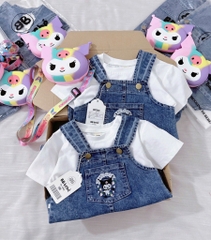 SET YẾM BÒ KURUMI BÉ GÁI (KÈM TÚI) SẴN (xả 79k)