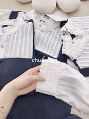 SET PHỐI LI CỔ REN MIXX CV XẾP Li 2 LỚP SẴN