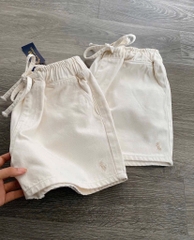 QUẦN SHORT BÒ NỮ CHUN THÊU NGỰA SẴN