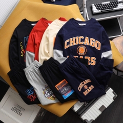 BỘ DÀI COTTON CHICAGO 2027 NEWYORK 30 SIZE ĐẠI BÉ TRAI