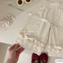 SET ÁO SÁT NÁCH ĐỎ QUẦN SUÔNG BÈO BÉ GÁI