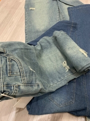 QUẦN JEAN NỮ SUÔNG RÁCH TÚI SAU SẴN (XẢ 79K )